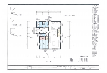 建物参考プラン1階　間取図