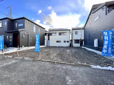 間口広々約12.1ｍ！整形地です！